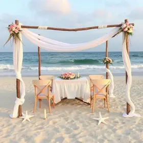 Ideias de decoração de casamento na praia: sugestões criativas para o grande dia