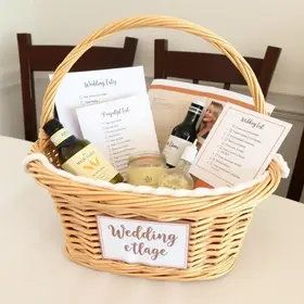 Ideias de cesta personalizada para casamento: lista prática para organizar sem complicação