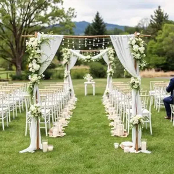 Casamento ao ar livre passo a passo: passo a passo claro para planejar melhor