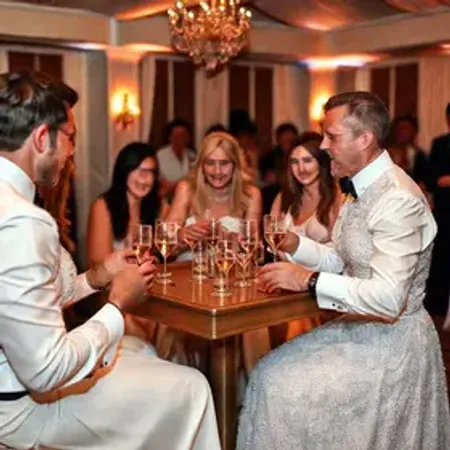 Brincadeiras para festa de casamento elegante: o que avaliar antes de decidir