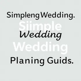 Como organizar casamento simples: guia para planejar sem erros