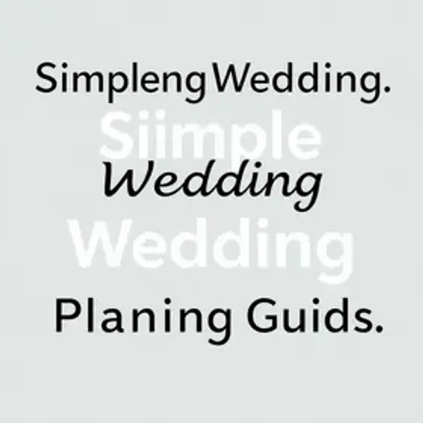 Como organizar casamento simples: guia para planejar sem erros