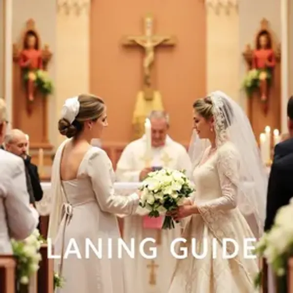 Como escolher casamento católico: guia para planejar sem erros