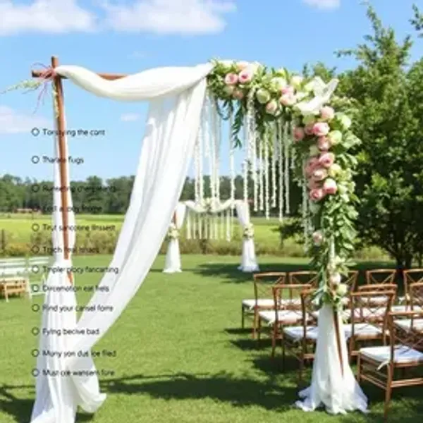 Ideias de decoração de casamento ao ar livre: lista prática para organizar sem complicação