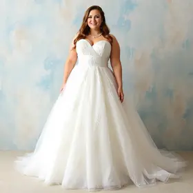 Como escolher vestido de noiva plus size: guia para planejar sem erros