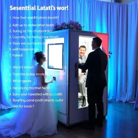 Como contratar cabine de fotos para casamento: etapas essenciais para o casamento