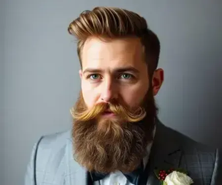 Ideias de barba do noivo: sugestões criativas para o grande dia