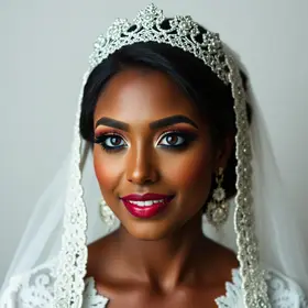 Maquiagem de noiva para pele negra para casamento: guia completo para noivos