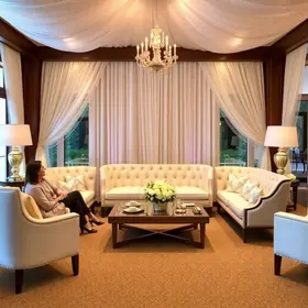 Como montar lounge para convidados no casamento: passo a passo prático para noivos