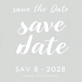 Modelos de save the date: ideias úteis para inspirar seu casamento