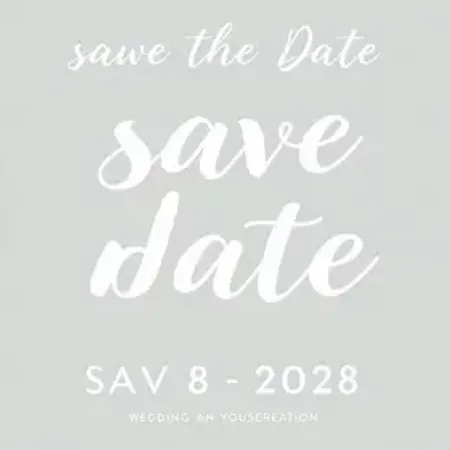 Modelos de save the date: ideias úteis para inspirar seu casamento