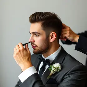 Cuidados com cabelo do noivo antes do casamento: guia completo para noivos