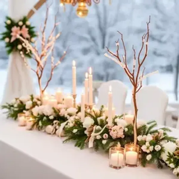 Como fazer decoração de casamento no inverno: passo a passo prático para noivos
