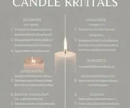 Ideias de ritual das velas: lista prática para organizar sem complicação