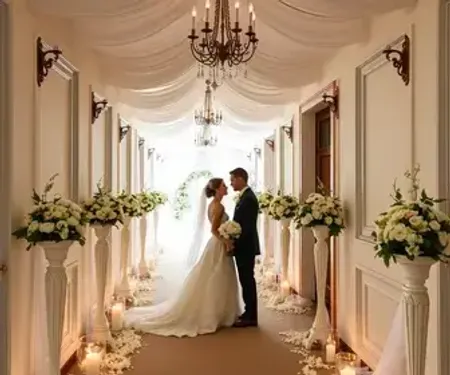 Como fazer corredor de casamento: passo a passo prático para noivos