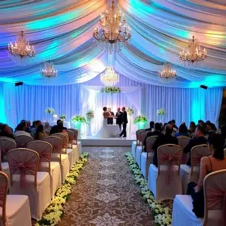 Cerimônia e festa no mesmo local vale a pena: entenda o que vale mais para seu casamento