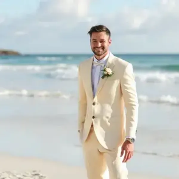Quanto custa traje do noivo para casamento na praia: valores, fatores e cuidados